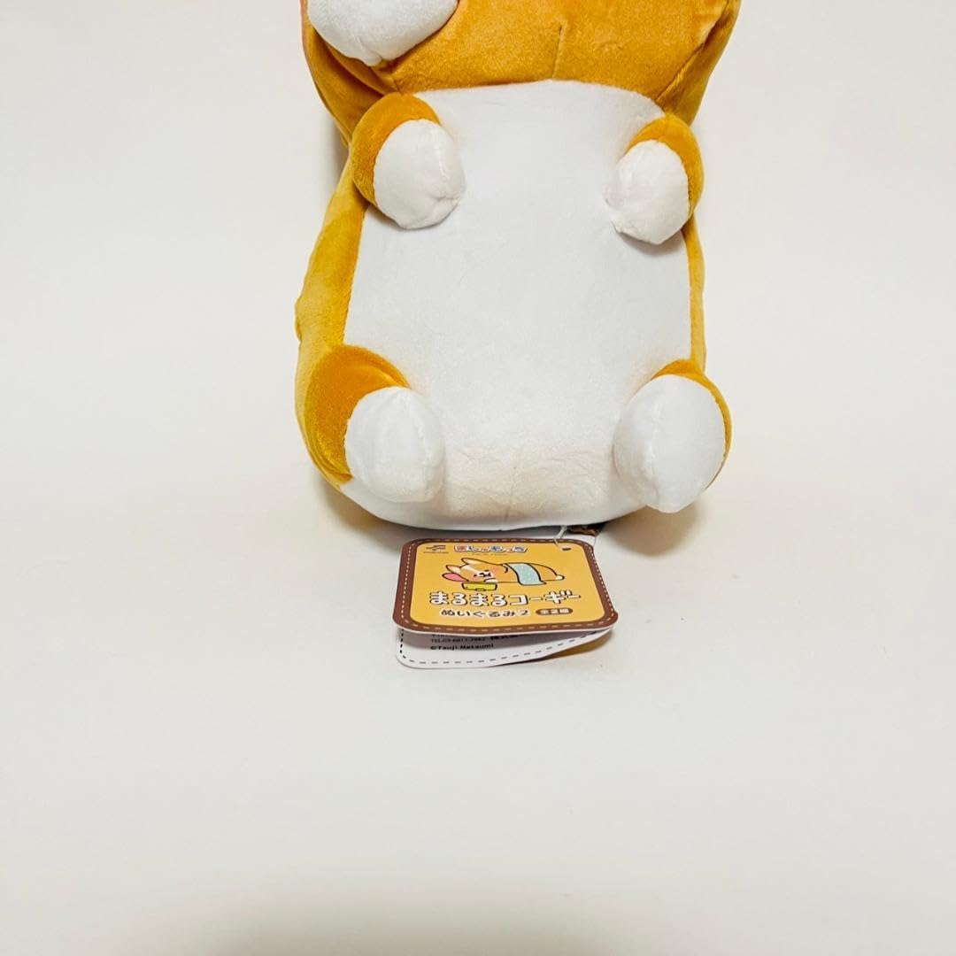 ましゅもっち まるまるコーギーぬいぐるみ２　全２種　① 数社限定】もちもち感が最高♪『まるまるコーギー』のましゅもっ
